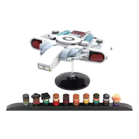 Gobricks MOC Deep Space Nine (DS9) Buiding Blocks Set USS Defiant Bricks Toys Deep Space Nine Model 