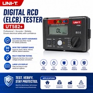 UNI-T UT582+ Digital RCD ELCB Tester Earth Leakage Circuit Breaker Test Meter