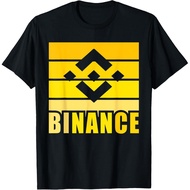 Men's cotton T-shirt Binance Crypto Binance Cryptocurrency T-Shirt High quality cotton short sleeves