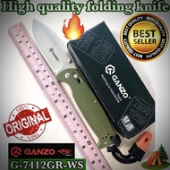 High quality folding knife GANZO G7412GR for collection and use camping 🏕️