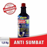 Anti Sumbat | Drain Force 1800 /Anti Sumbat /Obat Wc Mampet