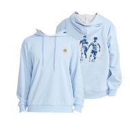 เสื้อฮู้ดคอกลมลายฟุตบอล Argentina เสื้อสเวตเตอร์สปอร์ตสำหรับแฟนๆ ฤดูหนาว 2022 ของ Messi Dybala Di Ma