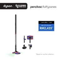 Dyson PencilVac Fluffycones™ Cordless Vacuum | Slimmest | Cleans in all directions | LED illuminatio