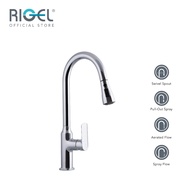 RIGEL Chrome Kitchen Pull-out Faucet Mixer Tap W2-R-MXK722101P