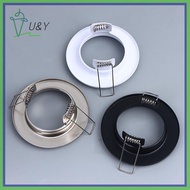 {U&Y} LED Downlights Frame Round Fixture Adjustable Downlight Led Holders Cutout For MR16 GU10 Bulb 