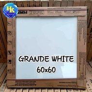 lantai granit 60x60 putih polos glosy