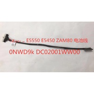 New for  Dell latitude E5550 E4550 ZAM80 Battery Cable 0NWD9K DC02001WW00