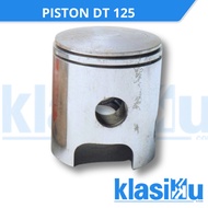 Yamaha Dt125 Piston DT 125 Os Oversize 100 Os 1.00 Part Code 444-11637-00 Original Japan New Old Sto