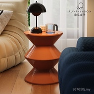 Ins Sofa Object Round Table Table Bedside Small Style Red Living Room Modern Net Household Creative 