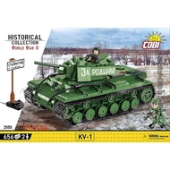 [SG STOCK] COBI WW2 SOVIET KV1 TANK 2555 bricks (lego compatible)