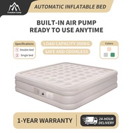 6layer Inflatable Air Mattress Automatic Pump Portable Foldable Single/Double Outdoor For CampingTen