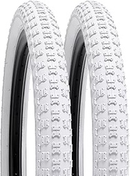 YUNSCM 2-PCS 18" Mountain Bike Tires 18 x 2.125/57-355 Compatible with Mountain Bike 18x2.0 18x2.1 1