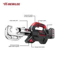 Genuine HEWLEE HL-400K Factory Wholesale 16-400mm Battery Powered Cordless Crimper Hydraulic Electri