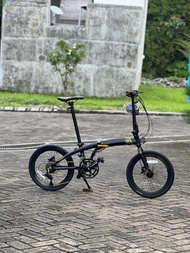 Sepeda Lipat Element Ecosmo z8 Black Panther