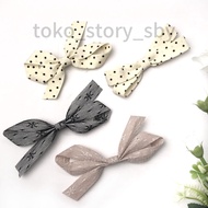 1PC - APPLICATION OF LACE RIBBON, DOT RIBBON,/ RIBBON, BOW LACE,/DOTTIE