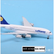 2-FLOOR PLANE 4 MOTOR AIRBUS AIRBUS A380 HIGH QUALITY METAL MODEL 1:400 SCALE