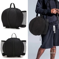 9L Waterproof Football Volleyball Storage Pouch Portable Round Shaped Mesh Basketball Bag Outdoor Sp