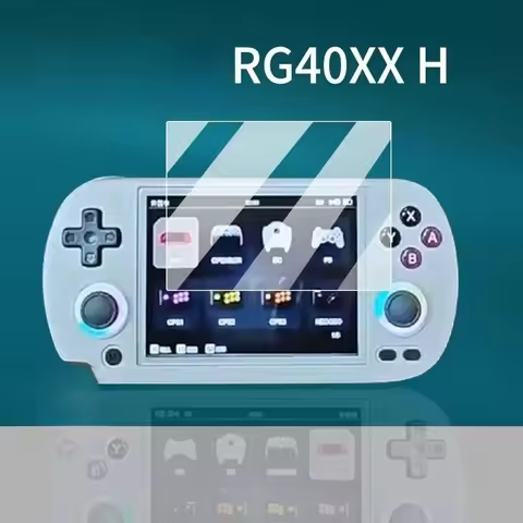 Clear Tempered Glass Screen Protector For ANBERNIC RG40XX H RG40XXH Scratch Proof Protective Film Co