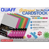 Quaff Glitterized Cardstock