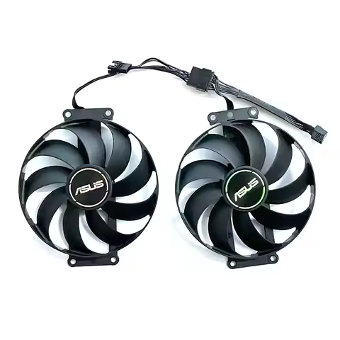 For ASUS DUAL RTX 3060TI MINI、RX 6500XT Video card cooling fan 90MM CF9010U12S T129215SU GTX 1660 16