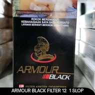 ROKOK ARMOUR BLACK FILTER 12 BATANG 1 SLOP