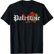 Free Free Gaza Flag Arabic T-Shirt