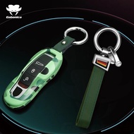Zinc Alloy Car Key Case Cover For Porsche Cayenne 958 911 Lepin 996 Macan Boxster Panamera 997 944 9