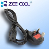 AC Power Cord - Type G UK 3 Pins Plug to C7 Connector - 1.5 Meter