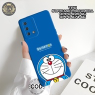 HP Latest OPPO A95/A74 4G Case - Leviora Case - Doraemon Fashion Case - OPPO A95/A74 4G Softcase - P