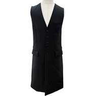 全新 □ Dior Homme Vintage 羊毛馬海毛長背心，黑色，44碼，意大利製造，2007秋冬系列（Hedi Slimane時期），意大利製造，正品，男士