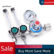 [Gooditem] Argon Arc Welding Double-tube Flowmeter Gas Regulator Gauge Pressure Reducer