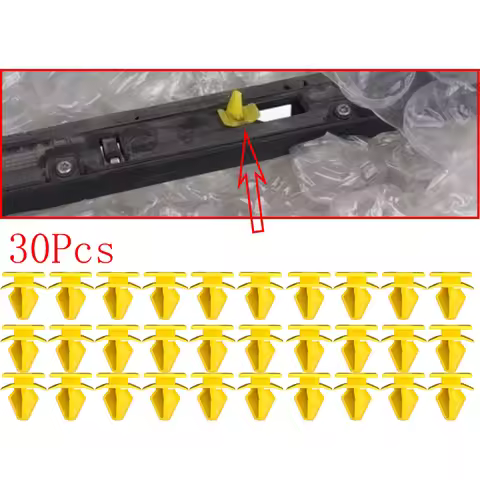 30Pcs 30622764 30640897 Wheel Arch Trim Fender Plastic Fastener Side Moulding Clips For Volvo V90 S9