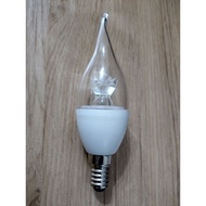 LED Candle Bulb/Crystal Bulb/Invoice/5W/E14/Pull Tail Tip Clearing 2 Styles