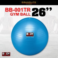 Body Sculpture BB-001TR ลูกบอลยิม 26 นิ้ว (65 cm) Gym Ball  แถมที่สูบลมในกล่อง
