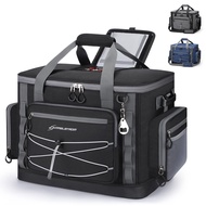 Maelstrom 40 Can Soft Sided Cooler Bag, Insulated Hard-Bottom, Leakproof, Portable, 45L Capacity, Bl
