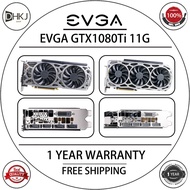 USED EVGA GTX 1080Ti 11GB Gaming Graphics Card Video Card GTX 1080 ti GPU 1080ti for Desktop Games