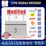 (Modified Router) Full band  Modem Router RS860 Router Wifi Unlimitedi Hotspot Modem Router