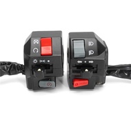 Handlebar Switch Assembly Combination Headlight Dimmer Switch for SRZ150 MTR150 Motorcycle Modified