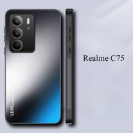 Matte Armor Hard Case for Realme C75 GT 7 Pro Luxury Skin-feeling Lens Protection Phone Back Cover f