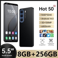 Phone Hot50 Handphone Murah 5.5inch Android Mobile Phone Smartphone