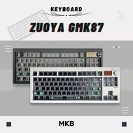 MKB Zuoya GMK87 / GMK87L TKL Hot-Swap Custom RGB Tri-Mode 2.4Ghz Bluetooth Mechanical Keyboard Kit w