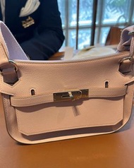 Hermes mini jypsiere 09 mauve pale phw b stamp