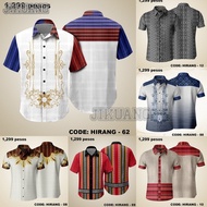 NEW Ethnic Filipiniana for Men Women Top Modern Barong Ethnic Tribal Inspired Shirt Full Sublimation