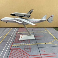 A Diecast In YY Wings Antonov An-225 An225 "Mriya" Space Shuttle Blizzard Metal Alloy Airplan