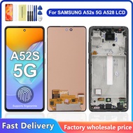 6.5" OLED Screen For Samsung A52S 5G Screen Replacement Parts For Samsung A52s A528 A528N SM-A528B L