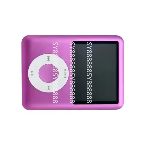 Vintage Used 99% New Pink 8GB MP3 & MP4 Music Player Compatible With iPod Nano 3rd Gen