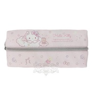 SANRIO - HELLO KITTY 港版 拉鍊 仿皮 多用途 筆袋 收納袋 化妝包 2025年款 凱蒂貓 吉蒂貓