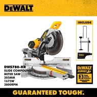 [ DEWALT ] (DWS780-KR) Slide Compound Mitre Saw 305mm | 1675W | 3800RPM | 12” Blade