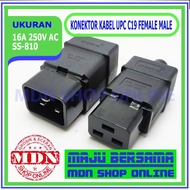 UPS C19 C20 16a Cable Connector / UPS AC Jack Socket