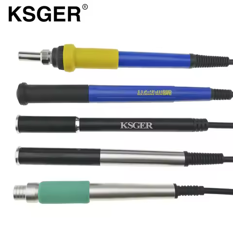 KSGER Aluminum Alloy 9501 907 Soldering Iron Handle For V2.1S V2.1S V3.1S Stm32 Oled T12 Temperature